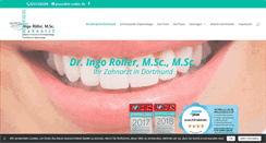 Desktop Screenshot of dr-roeller.de