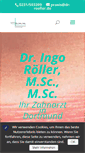 Mobile Screenshot of dr-roeller.de